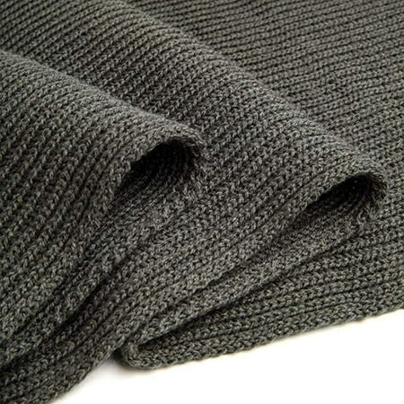 Warm Autumn and Winter Scarf,EONPOW Unisex Pure Color Winter Neck Warm Knitting Yarn Scarf